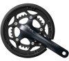 SHIMANO Kurbelgarnitur SORA FC-R3000 9-fach 170 mm 50-34 Zähne Schwarz mit KSR