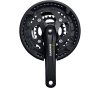 SHIMANO Kurbelgarnitur FC-T4010 ALIVIO 175 48-36-26 SW Schwarz