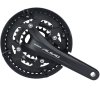 SHIMANO Kurbelgarnitur ALIVIO FC-T4060 170 mm 48-36-26 Zähne Schwarz