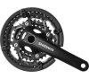 SHIMANO Kurbelgarnitur FC-T551 10-fach 170 mm 44-32-24 Zähne Schwarz