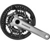 SHIMANO Kurbelgarnitur FC-T551 10-fach 170 mm 44-32-24 Zähne Silber