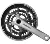 SHIMANO Kurbelgarnitur FC-T551 10-fach 175 mm 48-36-26 Zähne Silber