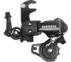 SHIMANO Schaltwerk TOURNEY RD-FT35 6-fach/7-fach Kurz Mit Adapter Schwarz