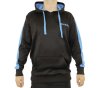 SHIMANO WORKSHOP HOODIE BLACK, XL 50% PES/50% COTTON Schwarz/Blau