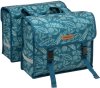 New Looxs TASCHE FIORI DOUBLE FOREST BLUE 30L . 37 x 12,5 x 33 cm (x2)