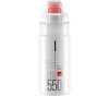 ELITE Trinkflasche Jet Plus Transparent-Rot 550 ml