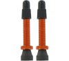 VAR TUBELESS VENTIL AL OG 35MM 2-ST ORANGE, PAAR