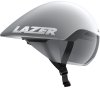 LAZER Volante KinetiCore Triathlon/Zeitfahren Matte White Silver (S) 52-56 cm