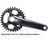 SHIMANO Kurbelgarnitur DEORE XT FC-M8120-1 12-fach 175 mm ohne Kettenblatt Schwarz