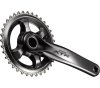 SHIMANO Kurbelgarnitur XTR FC-M9000-2 11-fach 175 mm 38-28 Zähne Anthrazit