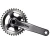 SHIMANO Kurbelgarnitur XTR FC-M9020-B 11-fach 175 mm ohne Kettenblatt Anthrazit