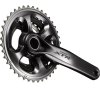 SHIMANO Kurbelgarnitur XTR FC-M9020-3 11-fach 170 mm 40-30-22 Zähne Anthrazit