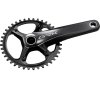 SHIMANO Kurbelgarnitur GRX FC-RX810-1 11-fach 175 mm 40 Zähne Schwarz