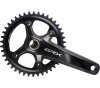 SHIMANO Kurbelgarnitur GRX FC-RX810-1 11-fach 175 mm 42 Zähne Schwarz