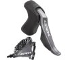 SHIMANO Scheibenbremse GRX Di2 RX815/RX810 HR programmierbar Schwarz/Grau