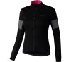 SHIMANO W'S KAEDE WIND JERSEY INSULATED BLACK ((W'S) S) S