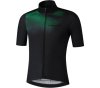 SHIMANO S-PHYRE SHORT SLEEVES WIND JACKET BLACK/GREEN (3XL) XXXL