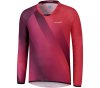 SHIMANO FUJIMI Long Sleeve Jersey Red L