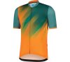 SHIMANO KITA Short Sleeve Zip Jersey L Orange