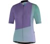 SHIMANO W'S SUMIRE SHORT SLEEVE JERSEY  Purple/Green (W's) XL Purple Green