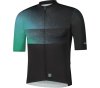 SHIMANO BREAKAWAY Short Sleeve Jersey L Green