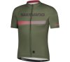 SHIMANO LOGO SS JERSEY WARM OLIVE L