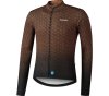 SHIMANO VERTEX PRINTED LS JERSEY BRONZE (S) S