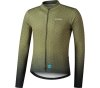 SHIMANO VERTEX PRINTED LS JERSEY MUSTARD YELLOW (XL) XL