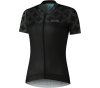 SHIMANO W's SAGAMI Short Sleeves Zip Jersey BLACK ((W'S) XL) XL