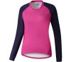 SHIMANO W'S SAIKO  LONG SLEEVES WARM MAGENTA XL