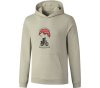 SHIMANO HOODIE OLIVE/RED (S) S Olive/ Red